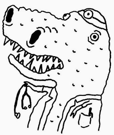 Tiempos viejunos y los frascos del Dr. Dinosaurio (Gatito Grotesco)