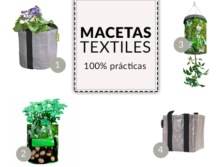 macetas textiles