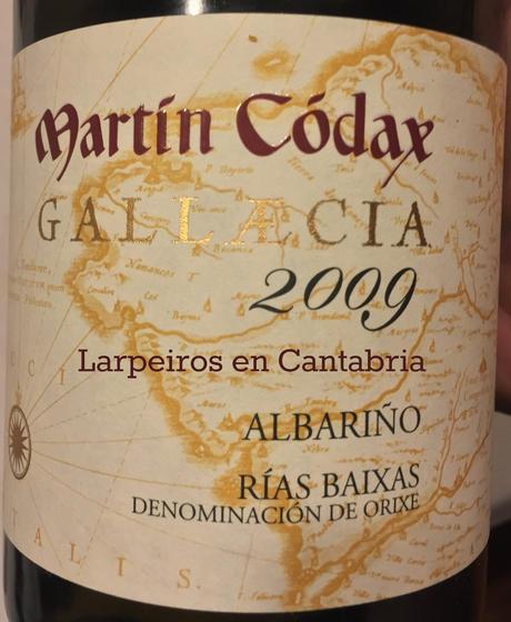 Vino Blanco Gallaecia 2009: Top de Martín Codax