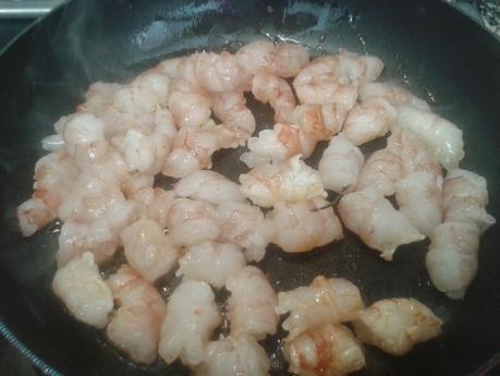 Sopa de pescado y marisco sencilla