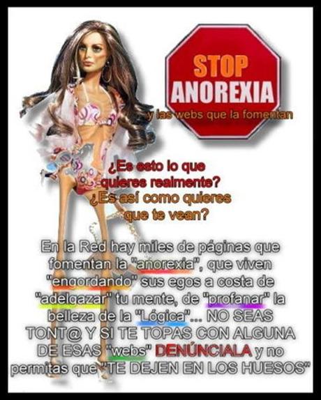 Stop anorexia y sus webs 365
