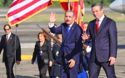 Danilo llegó hoy a PR para firma de acuerdos.