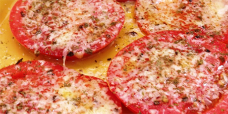 Tomates a la Parmesana