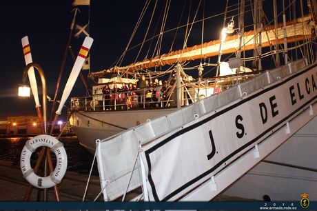 El buque  Juan Sebastián de Elcano inicia su LXXXVI Crucero de Instrucción.