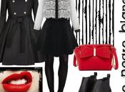Blanco negro rojo