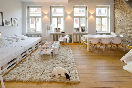 PALETS PARA DECORAR UN LOFT