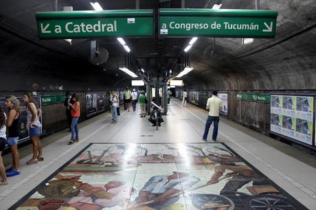 Subtes: desaparecen los murales