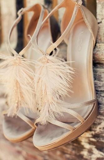 women shoes ,  glamorous  ,  stiletto ,  neutral ,  feathers ,  beige ,  Focus Photography Inc , 