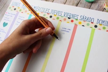 Cómo hacerte tu propio planning semanal