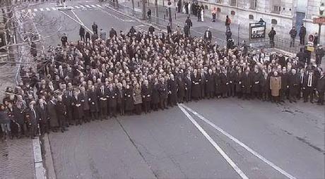 Atentado en París contra Charlie Hebdo (y II): El cinismo de los jefes de Estado.