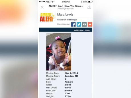 amber alerts facebook