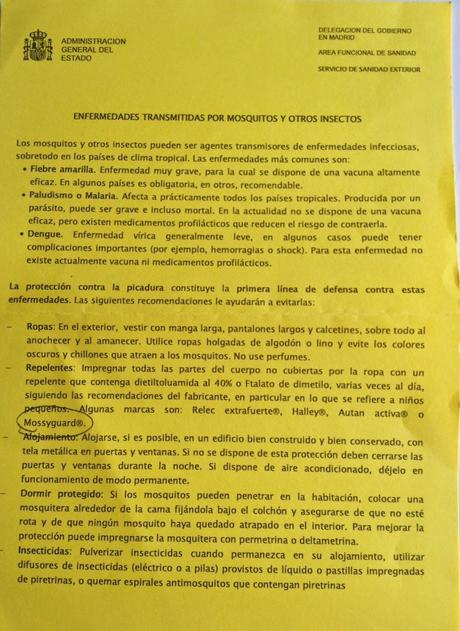 La salud en el viaje: Vacunas y seguros