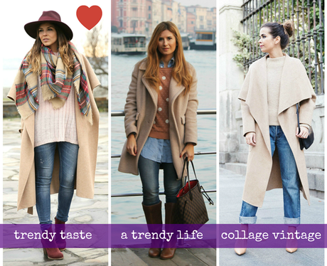 abrigo camel: todas lo llevan