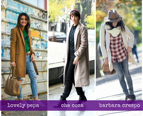 abrigo camel: todas lo llevan