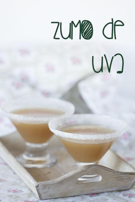 Zumo natural de uvas con Thermomix