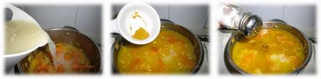 Crema de calabaza al curry