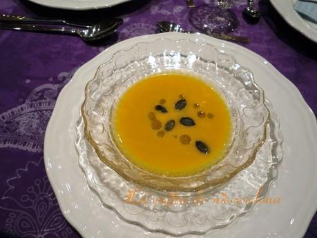 Crema de calabaza al curry