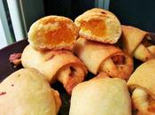 Kiflis veganos rellenos orejones