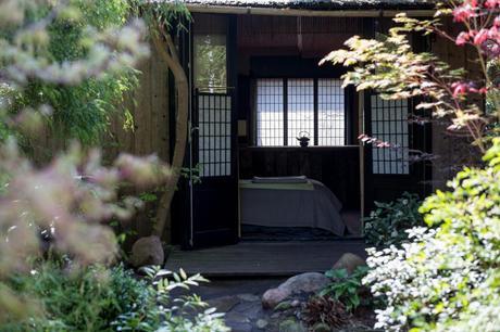 Pabellón de Té. Ambiente Zen.