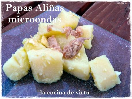 Papas Aliñá al Micro