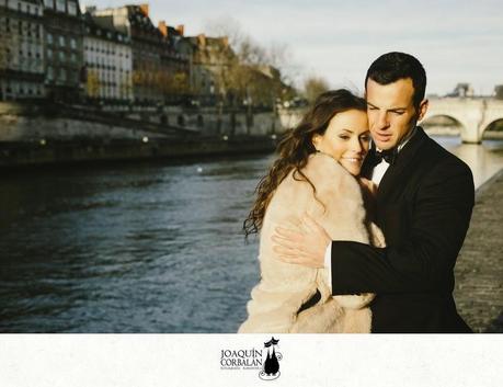 Una postboda romántica en París