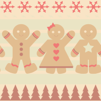 Unos fondos navideños