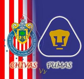 Previa Chivas vs Pumas futbol mexicano jornada 2