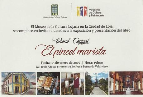 Exposiciones de Ticiano Cagigal lucirán en la ciudad de Loja
