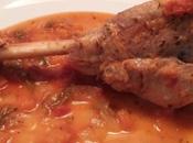 Jamoncitos pavo cazuela tomate caramelizado