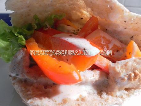 PAN PITA DE POLLO