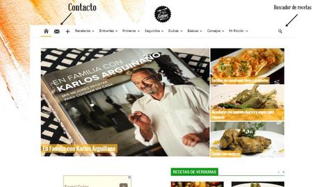 Presentación del nuevo diseño de Recetas del Señor Señor – ¡Gracias a todos!