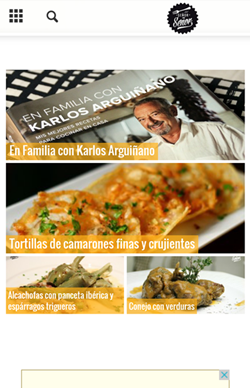 Presentación del nuevo diseño de Recetas del Señor Señor – ¡Gracias a todos!