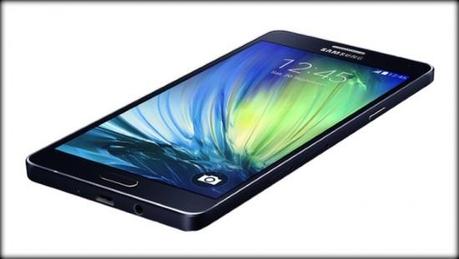 Samsung revela su teléfono súper fino Galaxy A7