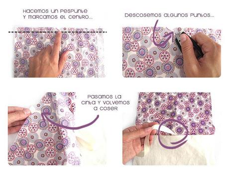 bolsa pañalera DIY 1 Cómo hacer una bolsa pañalera personalizada  DIY 
