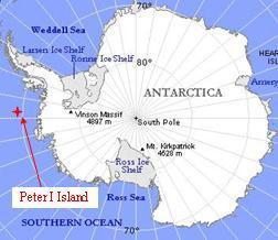 Mapa Antartida. Inshala