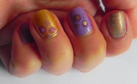 Flores de invierno: Hoy, Caléndula morada (look, manicura y outfit). Flores de invierno: Hoy, Caléndula morada (look, manicura y outfit).