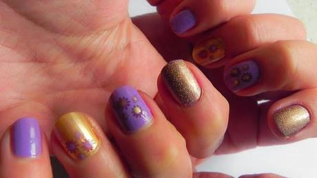 Flores de invierno: Hoy, Caléndula morada (look, manicura y outfit). Flores de invierno: Hoy, Caléndula morada (look, manicura y outfit).