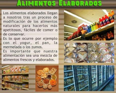 Alimentos elaborados 2do grado
