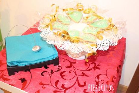 decoración mesa noche buena