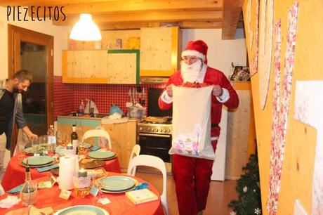 decoración mesa noche buena