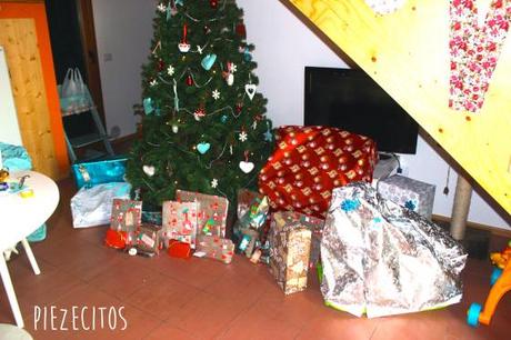 decoración mesa noche buena