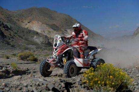 Gallegos Lozic ganó en cuatriciclos y el Dakar 2015 tiene nuevo líder
