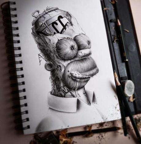 Distroy, ilustraciones asombrosas por PEZ Artwork