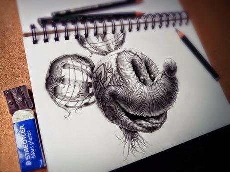 Distroy, ilustraciones asombrosas por PEZ Artwork