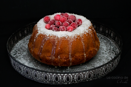 Cranberries and coconut bundt cake #BundtBakers