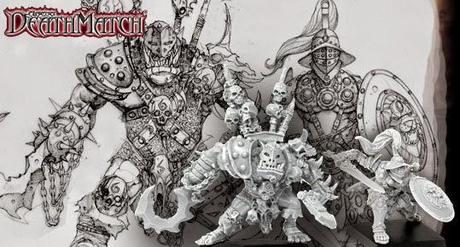 Luchador del foso Orco y Murmillo de Cirlea novedades de AoW(Tim Prow)