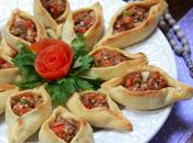 Empanadillas árabes carne verduras(Fatayer) فطائر باللحم