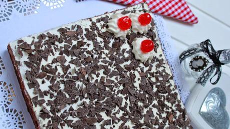 Tarta selva negra;black forest cake