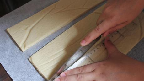 Tarta symphonie de queso, fresas y streusel almendras de P.hermé