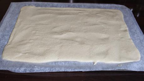 Tarta symphonie de queso, fresas y streusel almendras de P.hermé